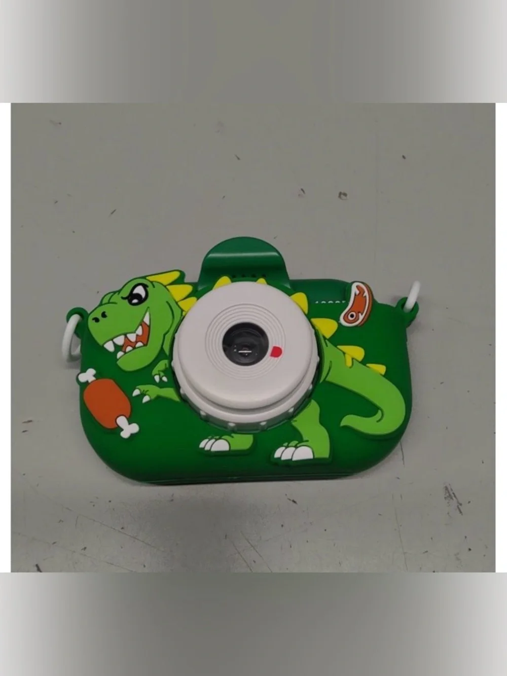 Green Dinosaur Kids Digital Camera with 32GB Card and USB
